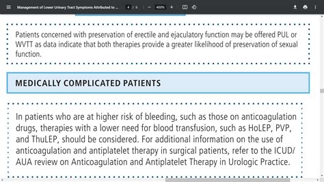 Management of LUTS Attributed to BPH | Excel Male TRT Forum