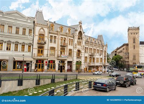 shota rustaveli avenue tbilisi main street european historical