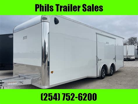 Ez Hauler All Aluminum Car Hauler Large Escape Door Finished Out