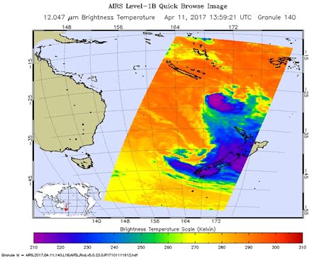 NASA Sees Tropical Cyclone Cook Strongly Affected By Wind Shear