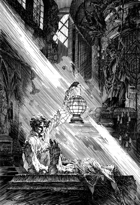 Rese A Del Frankenstein Ilustrado Por El Gran Bernie Wrightson Las