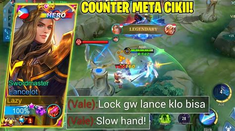 Rotasi Ini Bikin Midlaner Musuh Mati Langkah Lock Mage Musuh Sampai Feeder Lancelot Gameplay