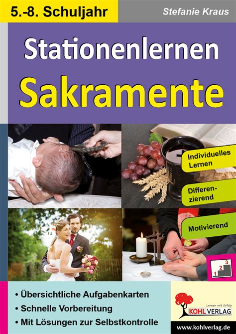 Stationenlernen Sakramente Klasse