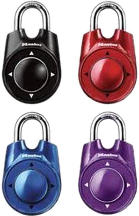 Master Lock 1500id Assorted Colors Set Your Own Speed Dial™ Combination