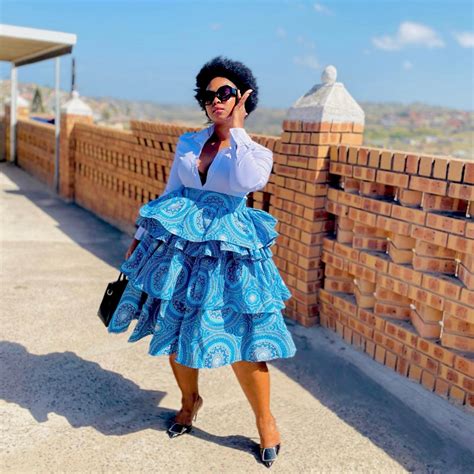 Sotho Traditional Attire and its Influence on Modern Fashion Trends - shweshwe 4u