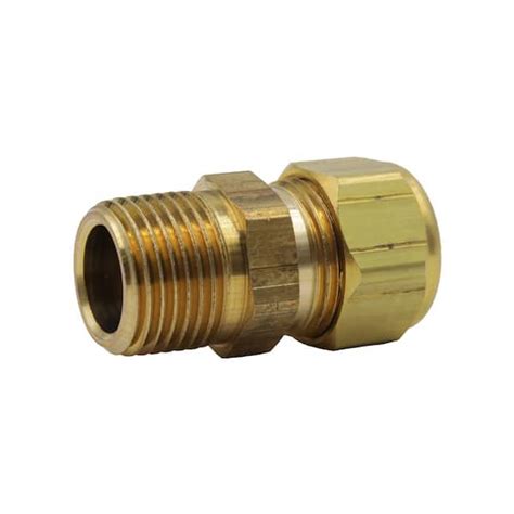 Everbilt In Od Compression X In Mip Brass Adapter Fitting