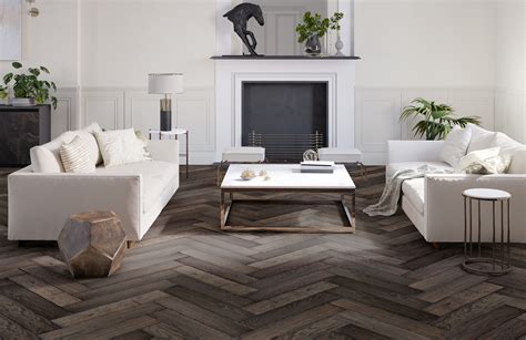 Living Room Grey Wooden Floor - Home Alqu