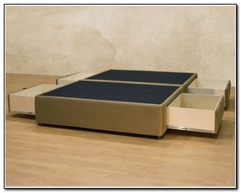 King Size Platform Bed Frame With Drawers - Beds : Home Design Ideas ...