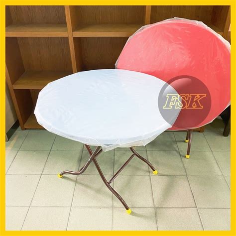 3V Round Plastic Table 3ft Folding Table Meja Lipat Shopee Malaysia