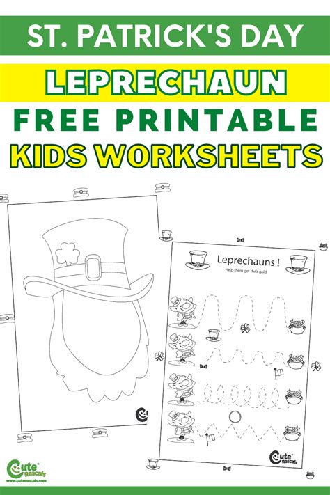 Montessori Preschool Activities Leprechaun Mighty Kids