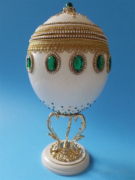 Ostrich Egg Eggart Egg Art Egg Shell Art Faberge Eggs