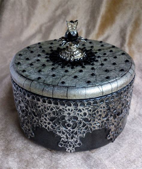 Handmade Jewelry Box Gothic