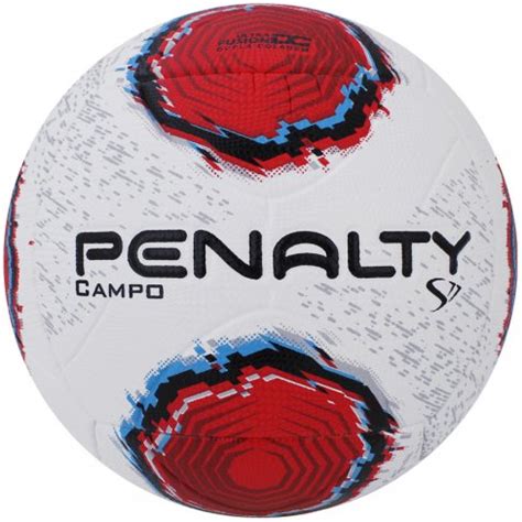 Bola Penalty Campo S11 R2 XXII Unissex 5213251610 U Branco Vermelho