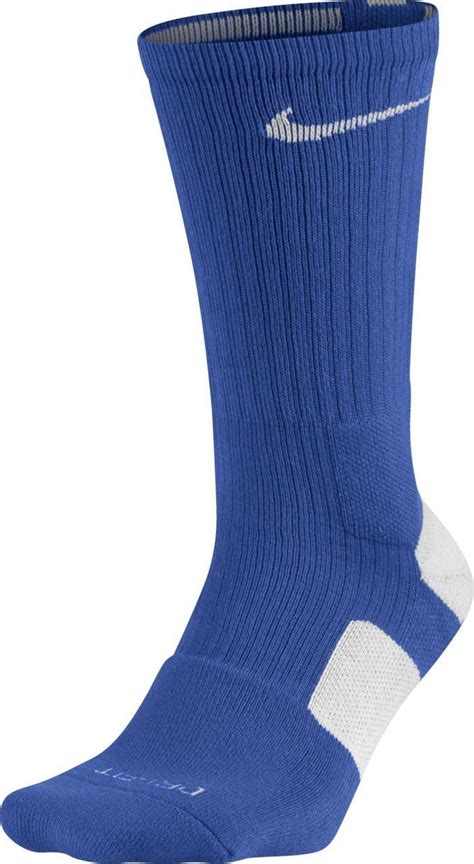 Buy Nike Dri Fit Elite Crew Basketball Socks Game Royalwhite Size