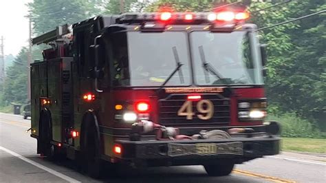 Washingtonville Squad 580 Responding Youtube