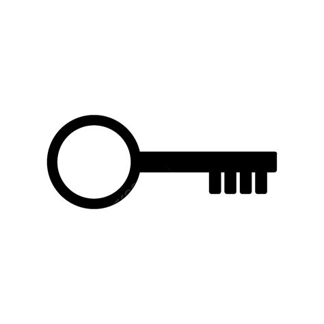 key icon black
