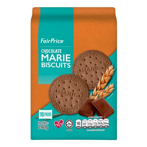 Fairprice Marie Biscuits Chocolate Ntuc Fairprice