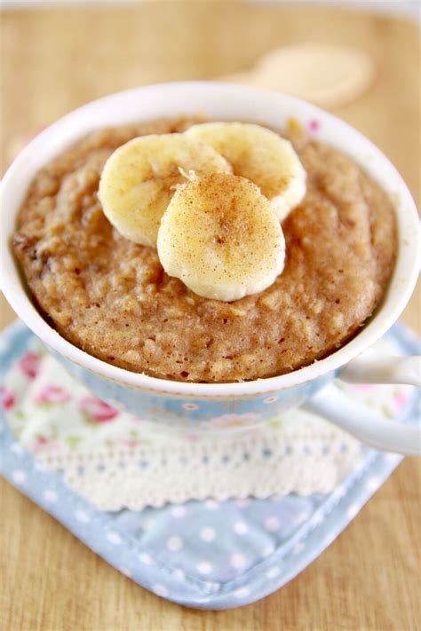 Microwave Peanut Butter Banana Mug Cake Bigger Bolder Baking