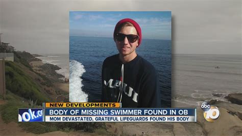 Body Of Missing Swimmer Found In Ocean Beach Youtube