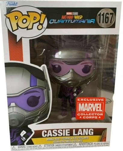 Funko Pop Cassie Lang Marvel Collector Corps Ant Man And The Wasp