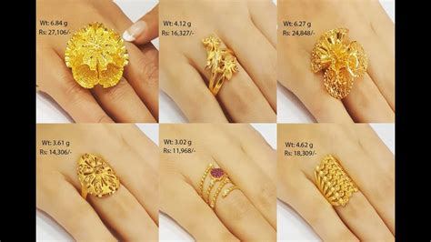 Latest Gold Ring Designs With Weight And Price Gold Rings For Women Shridhi Vlog Youtube