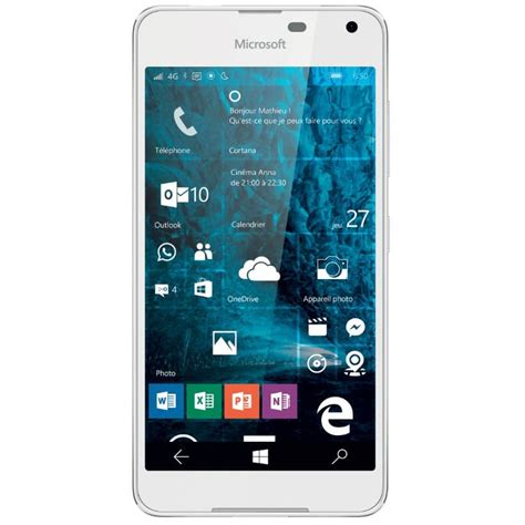 Microsoft Lumia Du Milieu De Gamme Sous Windows Masculin