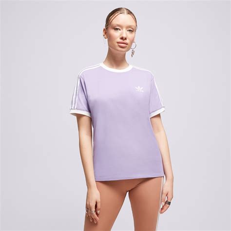 Adidas ТЕНИСКА 3 Stripes Tee Ib7411 Дамски Цвят виолетов Модни Тениски