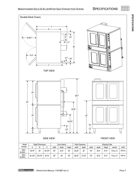 PDF manual for Southbend Oven SLGB-22SC