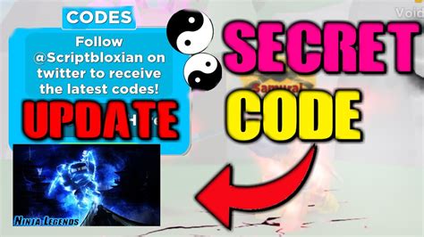 All New Codes Ninja Legends Roblox Youtube