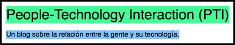 People Technology Interaction Pti La Importancia De Las Tipograf As