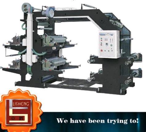 Four Colors High Speed Papers Flexo Printing Machine At Best Price In Wenzhou Whenzhou Lisheng