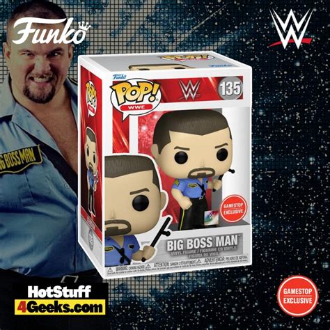 2023 NEW WWE: Big Boss Man Funko Pop! Exclusive Unveiled