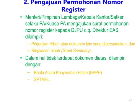 Administrasi Pengelolaan Hibah Pemerintah PPT