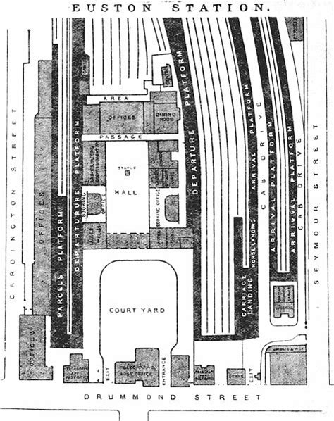 Euston Station Map