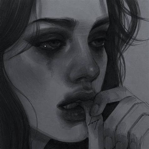 Pin By Nvee On مرات الحفظ السريع Emotional Art Portrait Drawing Art Drawings Sketches Pencil