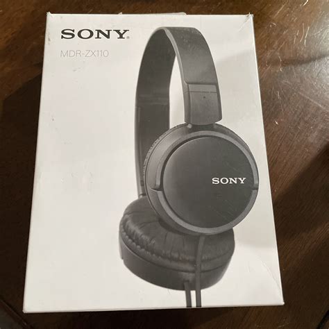 Sony MDR ZX110 Stereo Monitor Over Head Headphones Black MDRZX110 Fast