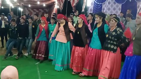 Beautiful Pahari Dance In Marriage Jaunsari Shadi Dance Vidio Youtube