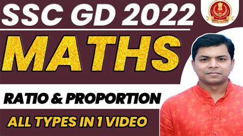 Ratio And Proportion For Ssc Gd 2022 Basic Types Of Ratio And Proportion Tricks अनुपात एवम