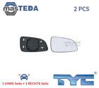 Au Enspiegel Spiegelglas Paar Tyc Pcs Neu Oe Qualit T Ebay