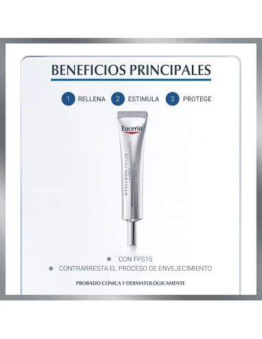 Comprar Eucerin Anti Edad Hyaluron Filler Spf Contorno De Ojos Ml