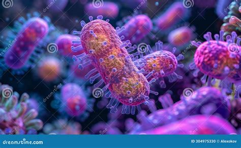 Microscopic View of Citrobacter Freundii Bacteria AI Generated Stock ...