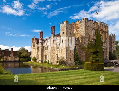 Hever Castle Gardens Edenbridge Kent Gro Britannien Statue Eines