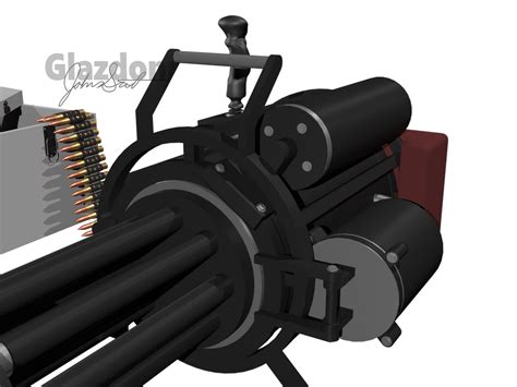 Minigun + Ammo Detail2 by Glazdon on DeviantArt