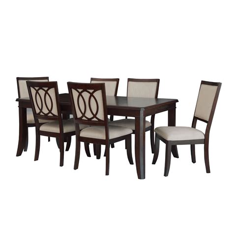 Lark Manor™ Artorias 6 Person Extendable Solid Woood Dining Set Wayfair Canada