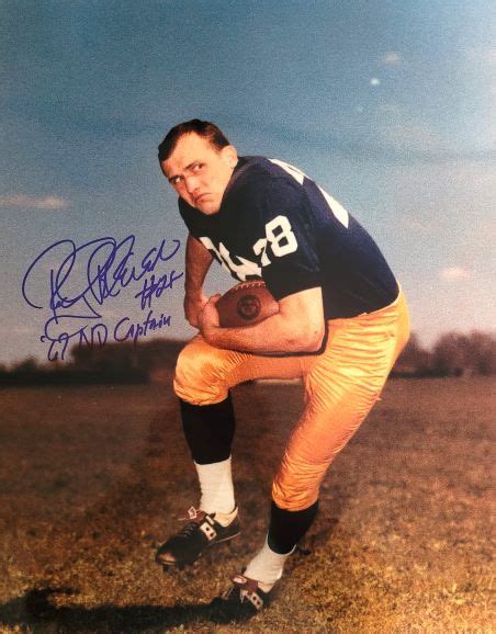 Autographed Rocky Bleier Notre Dame "67 ND Captain" 16x20 Photo - Main ...