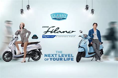 Ini Dia Yamaha Grand Filano Hybrid Connected Yang Resmi Meluncur