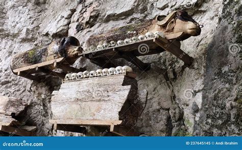 Toraja Stone Graves As The Exotica Of Tana Toraja South Sulawesi Are