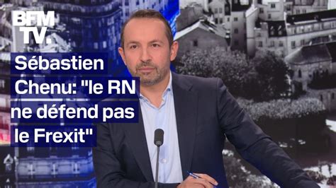 L interview intégrale de Sébastien Chenu vice président du RN et de l