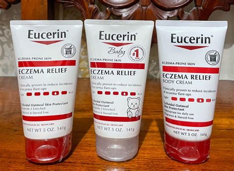 Eucerin Eczema Relief Cream Beauty And Personal Care Bath And Body Body Care On Carousell