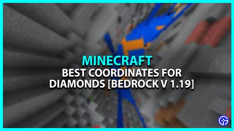 Best Coordinate To Strip Mine For Diamonds In Minecraft 1.19